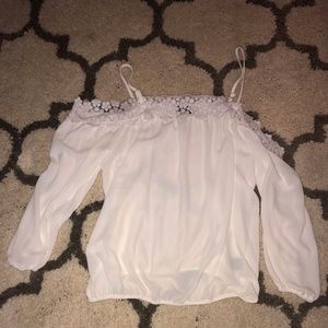 Nicole Miller Off the Shoulder Top